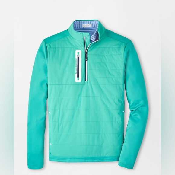 Peter Millar Crown Sport Weld Elite 1/2 Zip Pullover Jacket NWT XL $200 - Picture 1 of 5